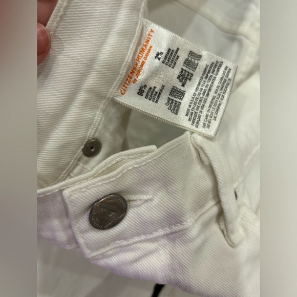 Citizens of Humanity Avedon Low Rise Skinny Leg Jeans White Women’s Size 27 - Picture 11 of 16
